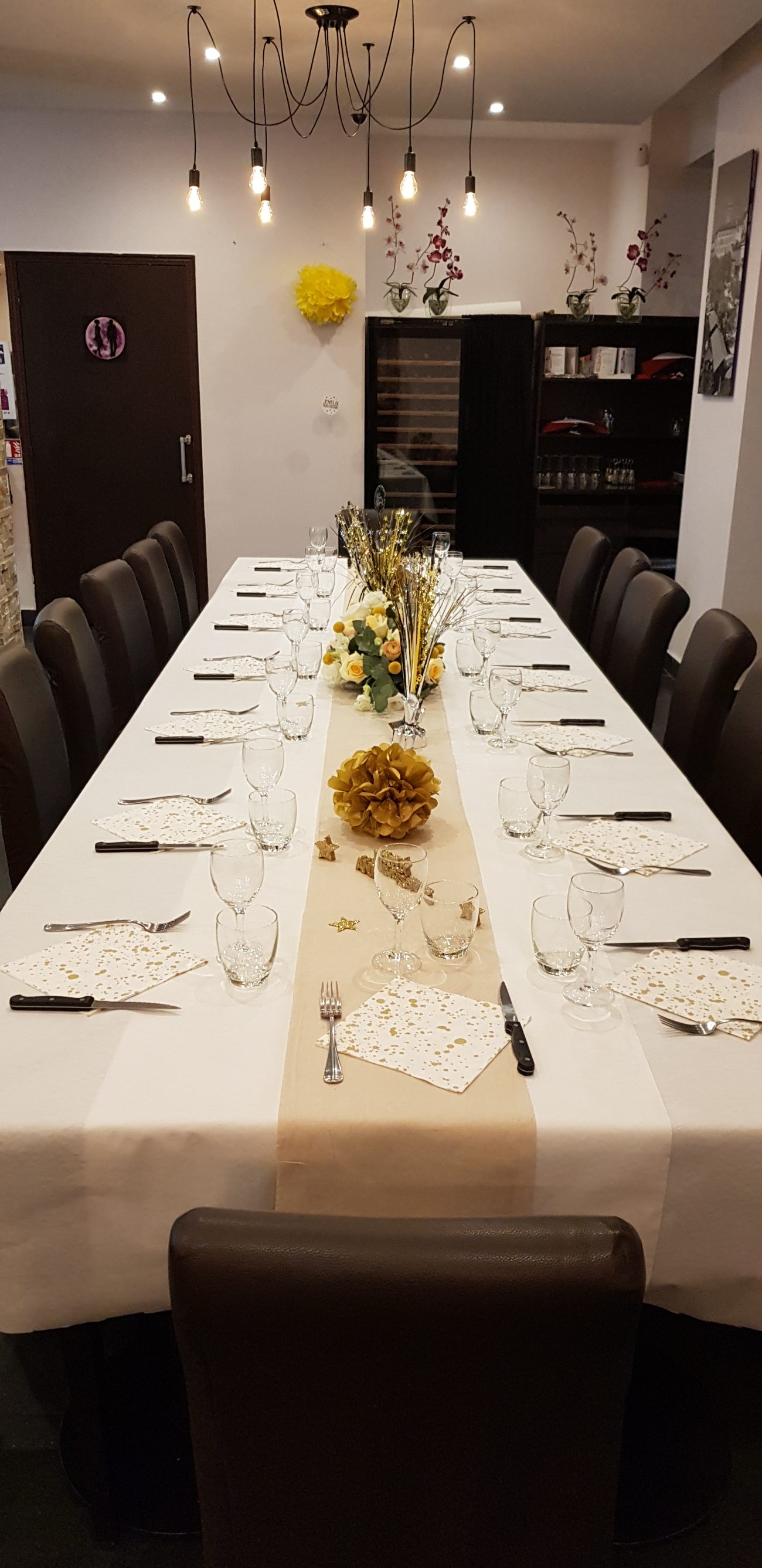 Grande tablée privée à La Mezza Luna